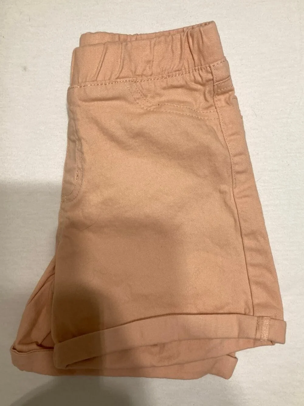 365Kids from Garanimals Girls Pull-on Shorts Peach/Apricot Size 6 Like New!